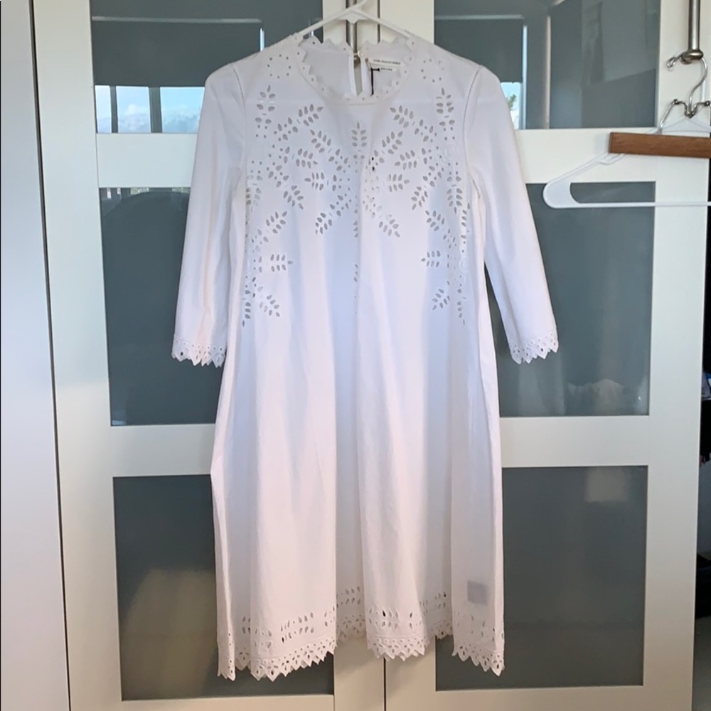 Isabel Marant Etoile white A-line dress